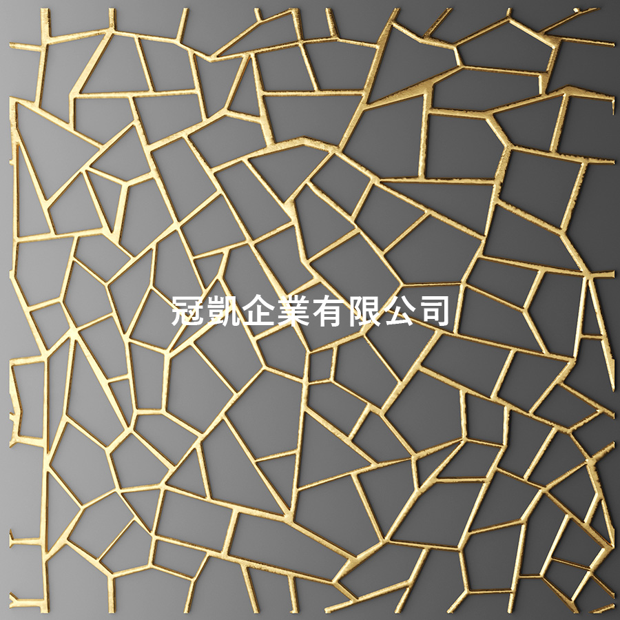 不鏽鋼不銹鋼屏風裝飾件Stainless Steel Screen Decoration-D17