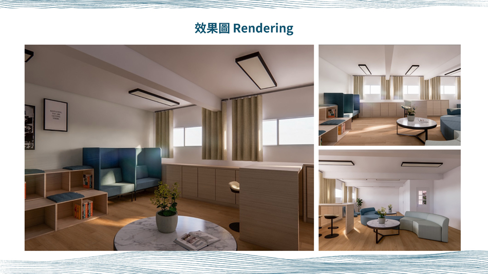 學生休息室裝修設計工程-中華基督教會桂華⼭中學 休息室 Lounge (⼼晴空間 MOOD SPACE ) 3