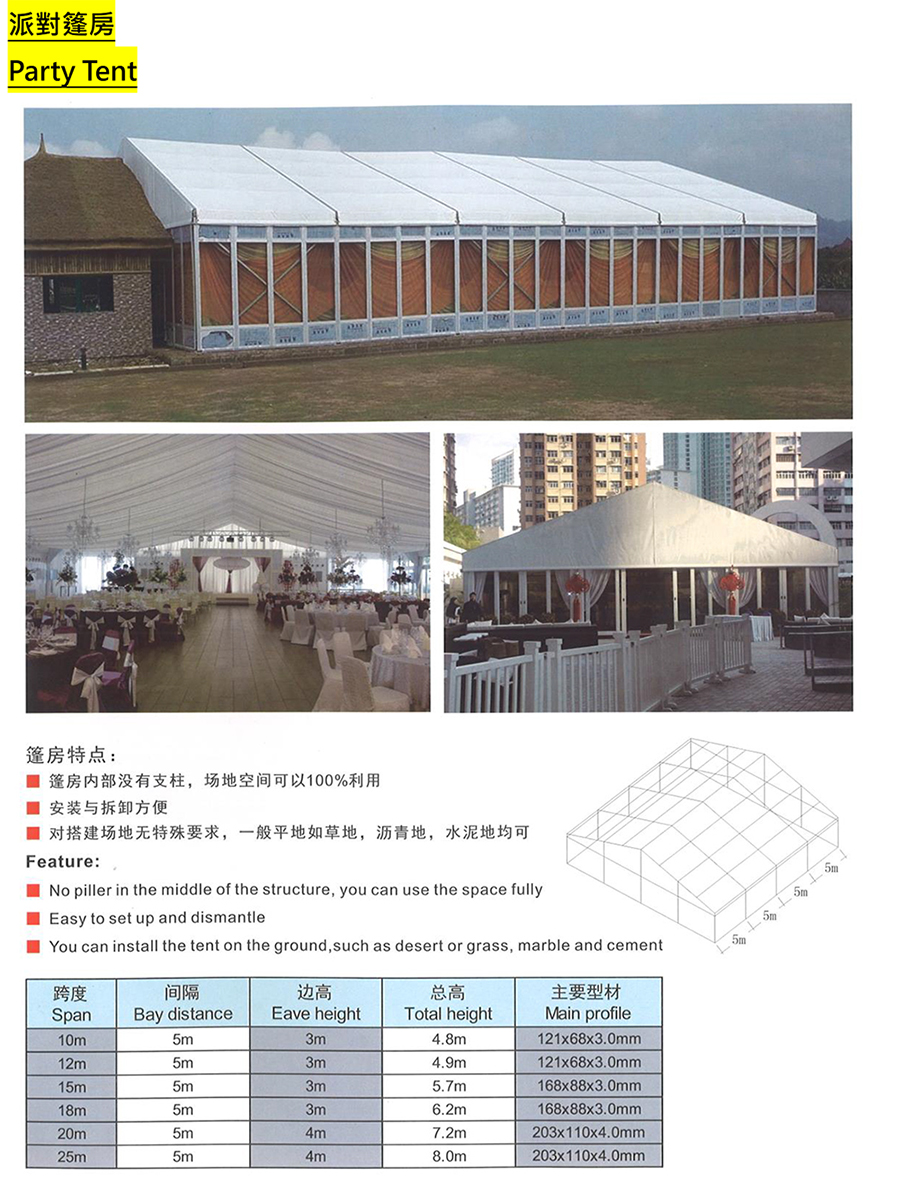 戶外大型天幕帳篷工程-展覽帳篷工程-Marquee-溫室帆布帳篷工程-Canvas-Awning-車展戶外推拉雨棚-行人路帳篷工程3