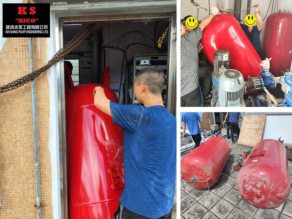 水泵工程 - 提供 供應 更換 安裝 加壓系統 組件 加壓泵 壓力缸 系統 服務 系統設備 大翻新及大修 工程 工程 驗查 狀況 服務29-9-2023-10