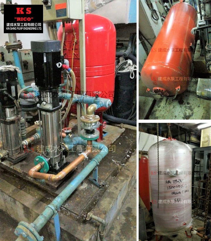 水泵工程 - 提供 供應 更換 安裝 加壓系統 組件 加壓泵 壓力缸 系統 服務 系統設備 大翻新及大修 工程 工程 驗查 狀況 服務29-9-2023-12