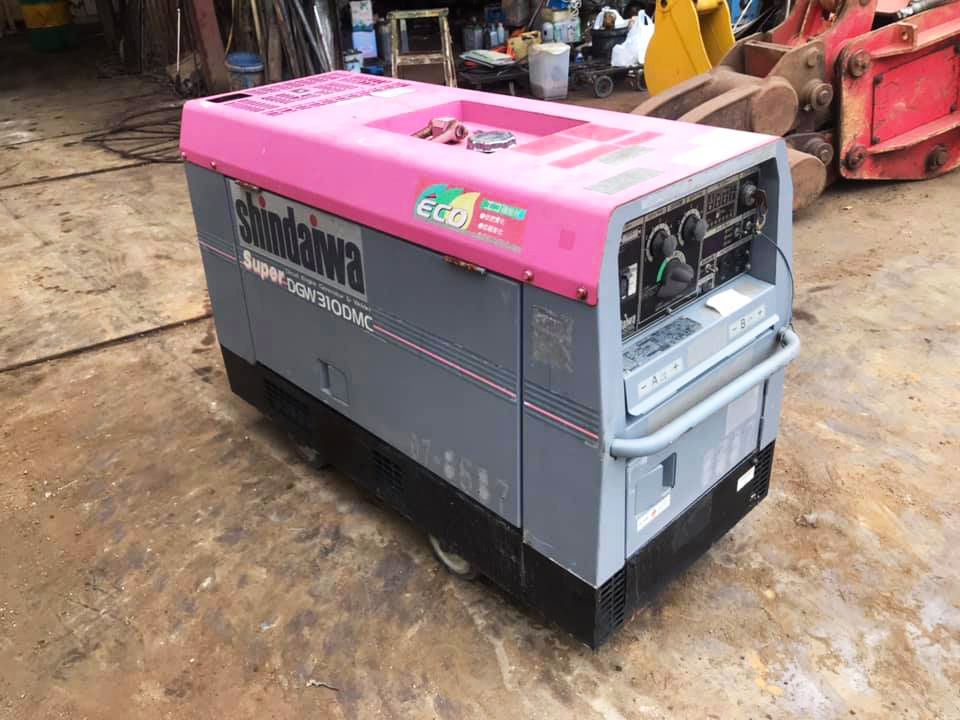 燒焊發電機系列 Welding Generator (10KVA至15KVA) 電焊發電機 小型發電機 焊接發電機 戶外發電機  品牌 DENYO電友, SHINDAIWA新大和D