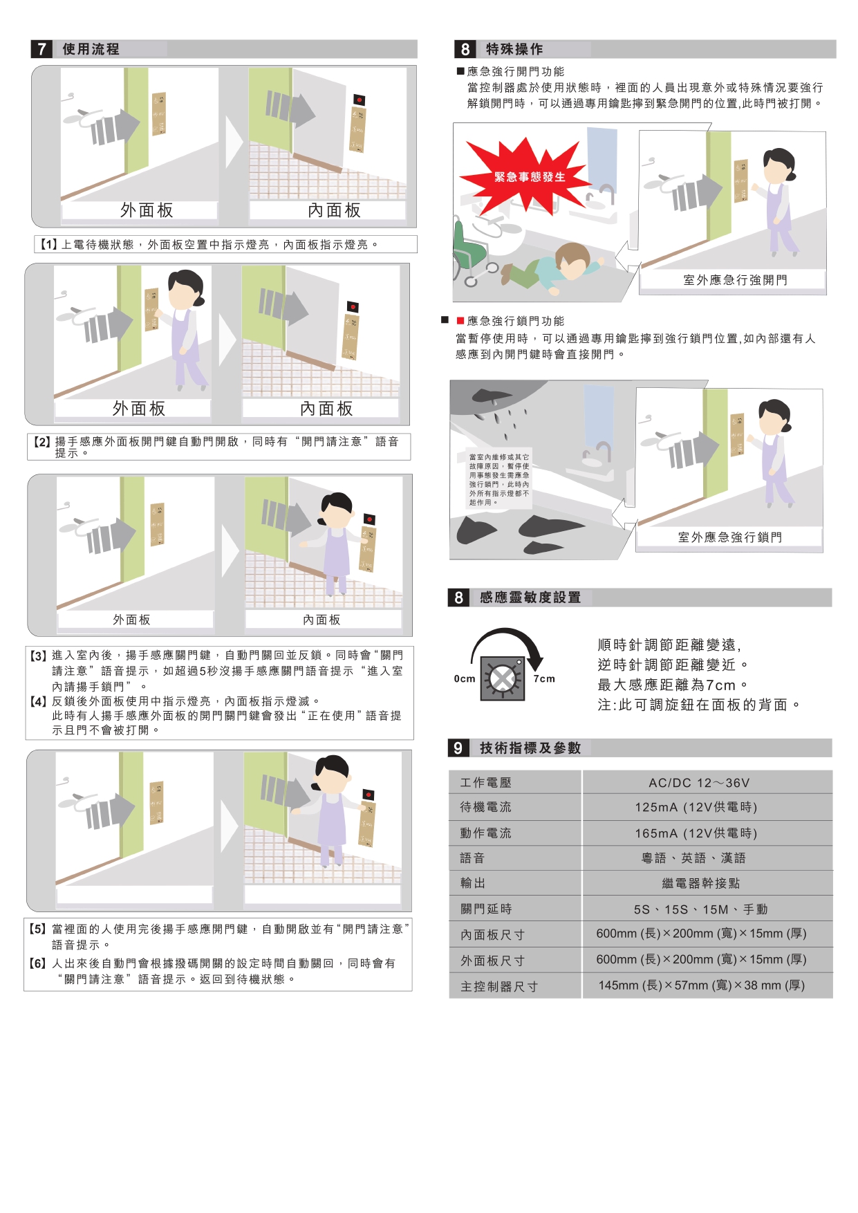 自動門殘廁系統操作指南2