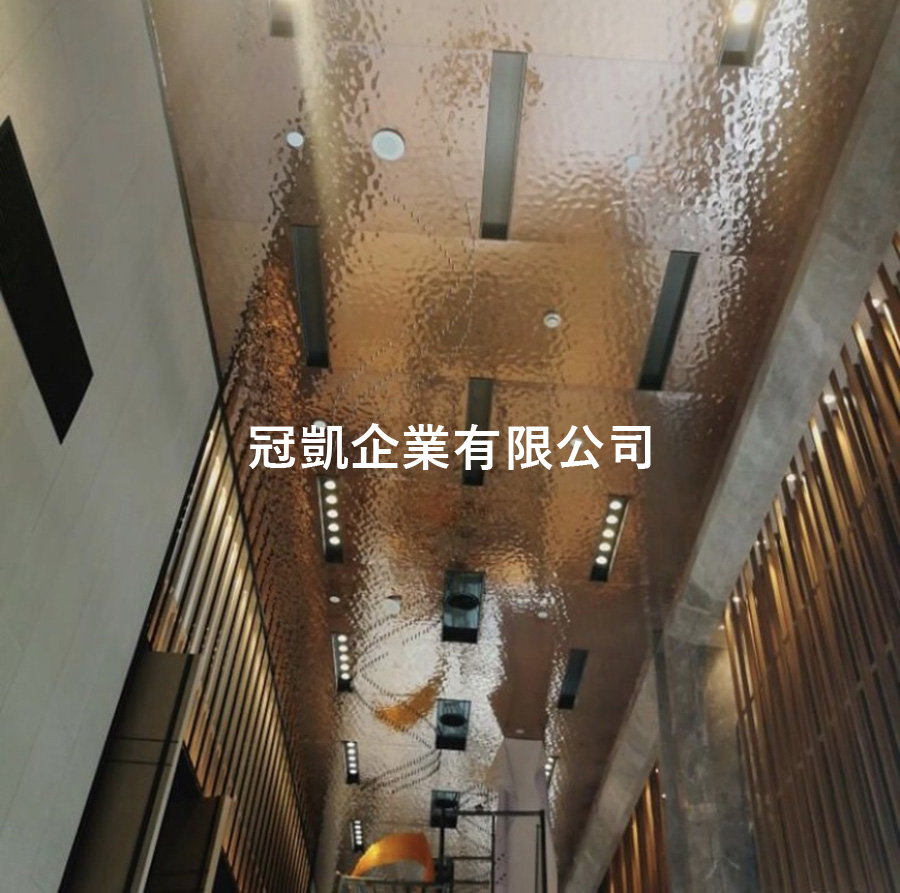 訂造不銹鋼天花裝飾件工程 Stainless Steel Panels for Ceiling, Interior Design MaterialsD6