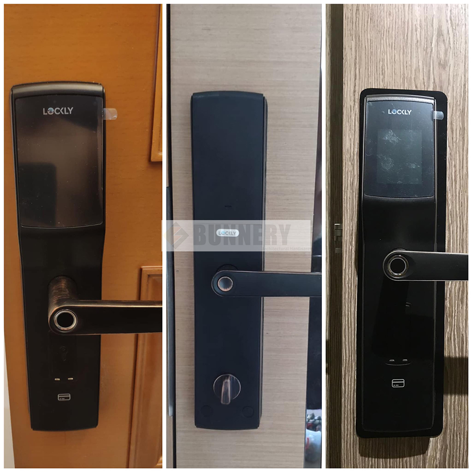 電子門鎖工程-批發商連工包料-連保養-電子鎖安裝-Install-smart-lock-替換電子鎖-舊門換電子鎖-智能門鎖安裝-特選美國Lockly電子門鎖1