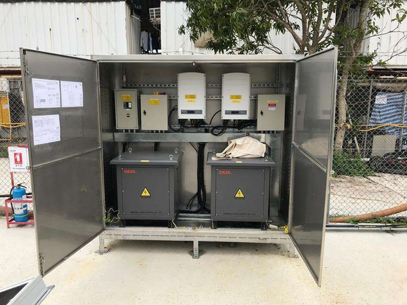 香港戶外不銹鋼配電櫃-electric-panel-cabinets／中電標準不鏽鋼電櫃／不鏽鋼配電箱／消防水泵控制箱／路燈控制箱D7