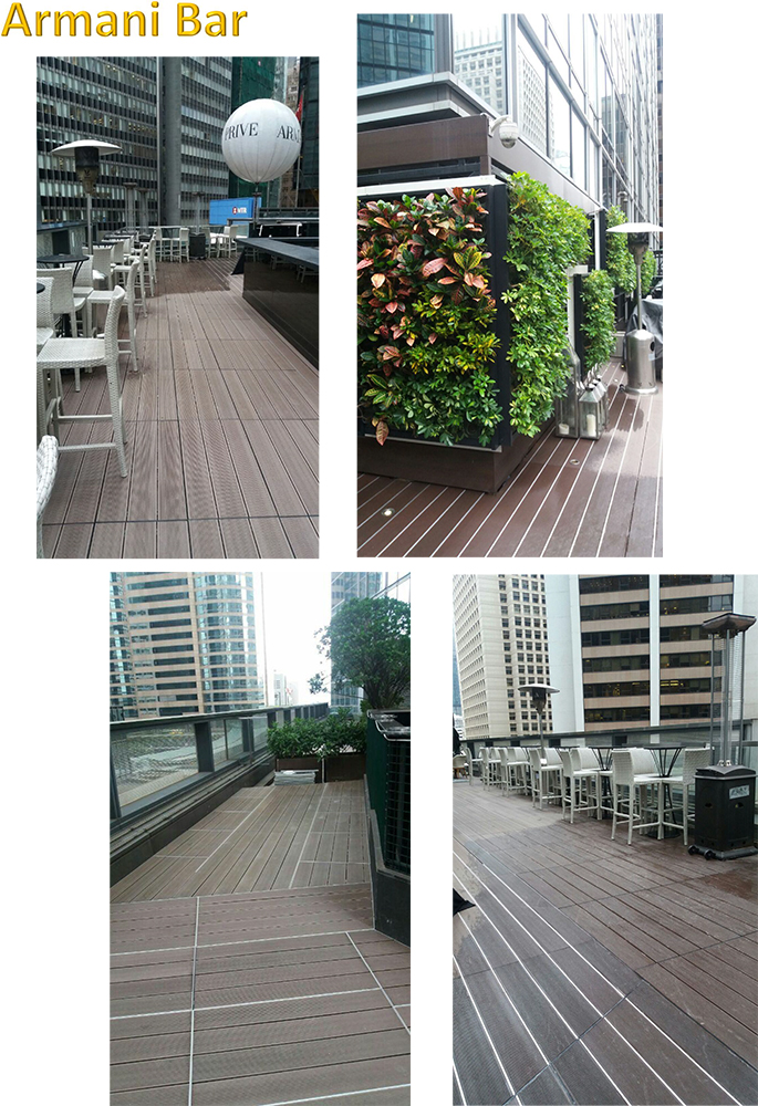 ArmaniBar天台鋪塑木地板連工包料相-天台地板設計-戶外木美化工程-Outdoor-Restaurant-Patio-Flooring