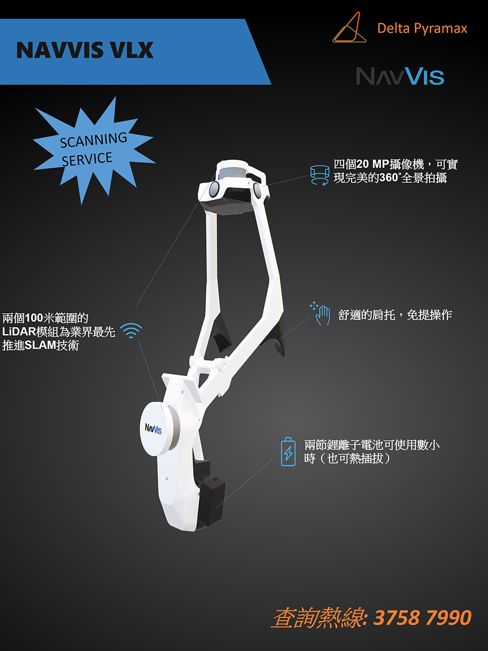 NavVis VLX 3D影像雷射掃描儀的Catalog詳細介紹1