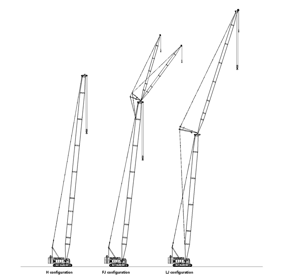 SANY三一200噸履帶式起重吊機-SCC2000A-豬籠臂吊機日租月租價錢-地盤重型吊機出租-Crawler-Crane-香港租大吊機公司11