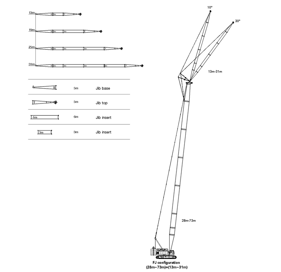 SANY三一200噸履帶式起重吊機-SCC2000A-豬籠臂吊機日租月租價錢-地盤重型吊機出租-Crawler-Crane-香港租大吊機公司14