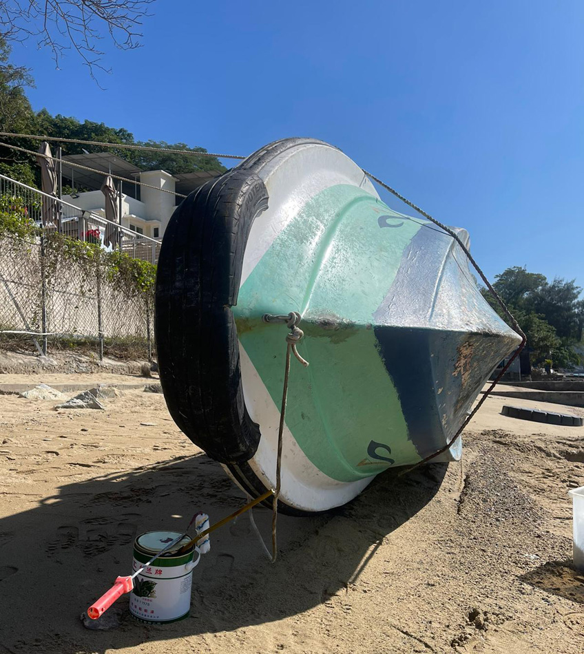 船底防蠔漆翻新工程